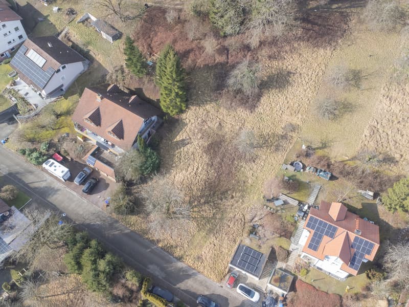 Developed building plot at the Swiss border in Gurtweil (2)