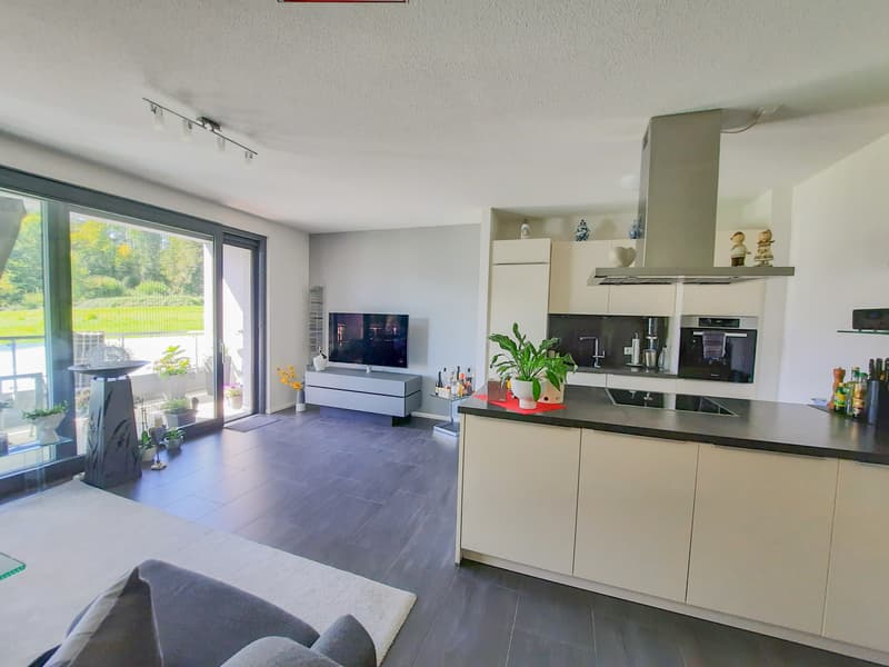 Apartment with usufruct: Stylish apartment with balcony, elevator, and two (4)