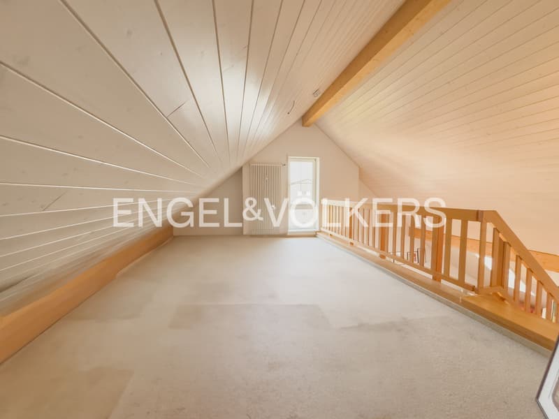 Appartement-maisonnette élégant avec balcon ensoleillé et vue sur la verdure - (9)