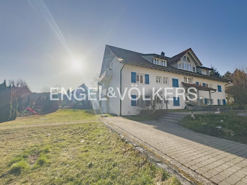 Appartement-maisonnette élégant avec balcon ensoleillé et vue sur la verdure - (13)