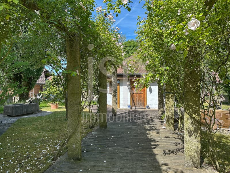 Der historische Brunnenhof in Grafenried (Grundstück von 5'431m2) (5)