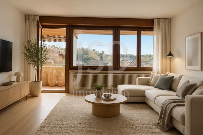 Eine praktische und hübsche 3.5 Zimmer Wohnung (1)
