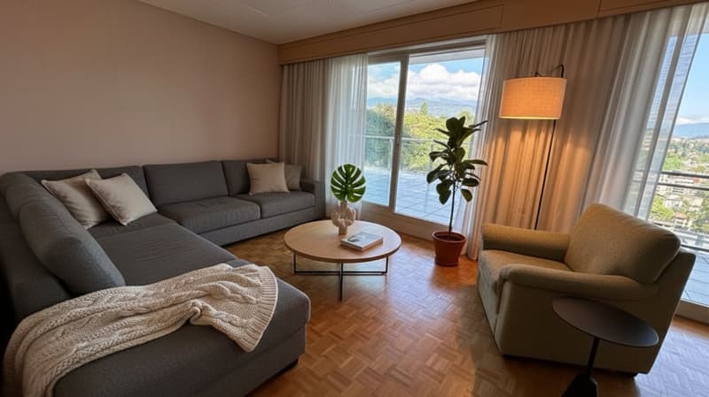 Paradiso, elegante attico con spettacolare vista lago e terrazza da 50 mq (4)