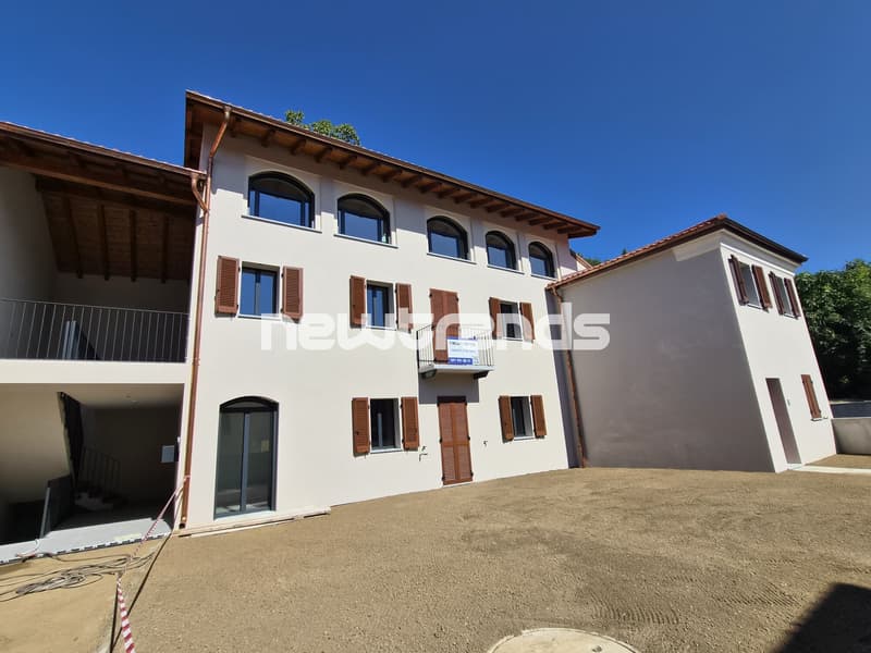 Pura-Caslano: new 2.5-room apartment with garden and patio for rent (10)