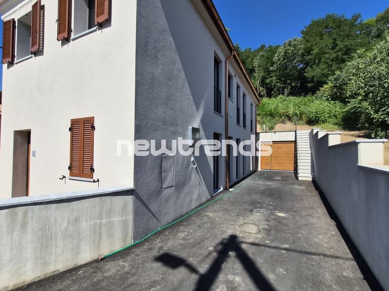 Pura-Caslano: new 2.5-room apartment with garden and patio for rent (11)