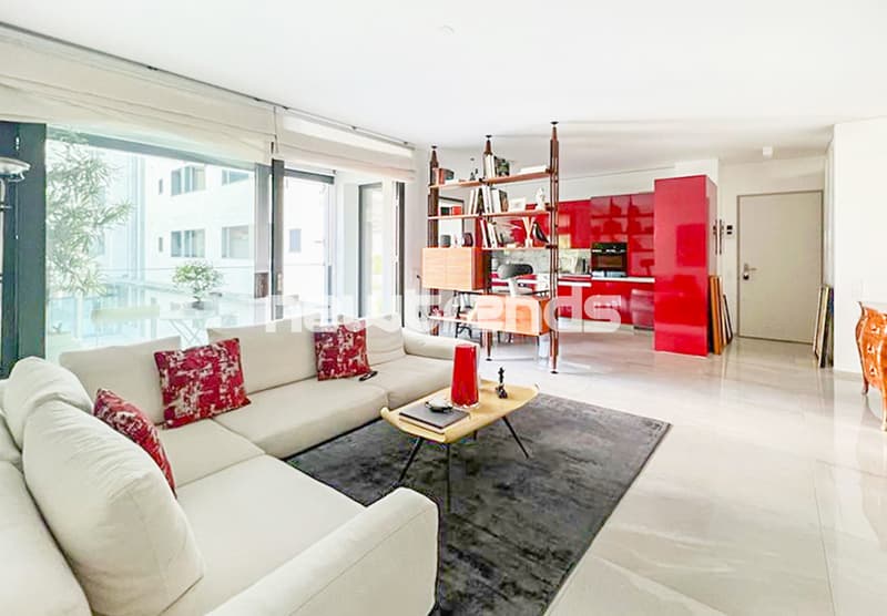 Lugano: 3,5 Zimmer Wohnung im Zentrum mit viel Platz und Parkplatz (1)