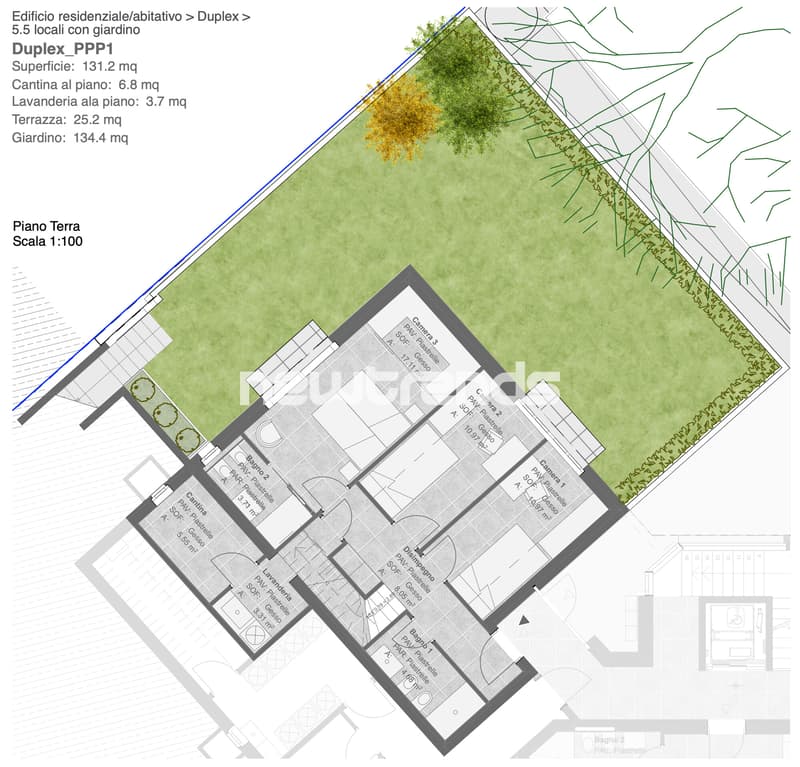 Piano terreno appartamento
