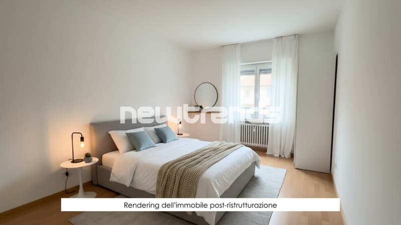 Mendrisio: villa à revenu avec entrepôt, 13 garages et 5 places de parking extérieures (6)