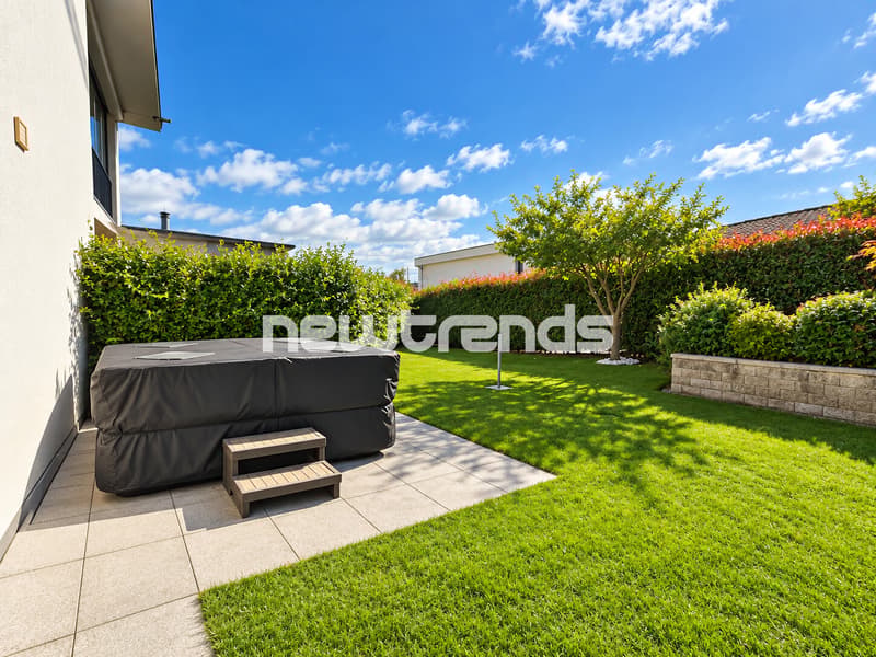 Agno, 4.5 loc con terrazza, giardino, jacuzzi, palestra privata e loca (7)