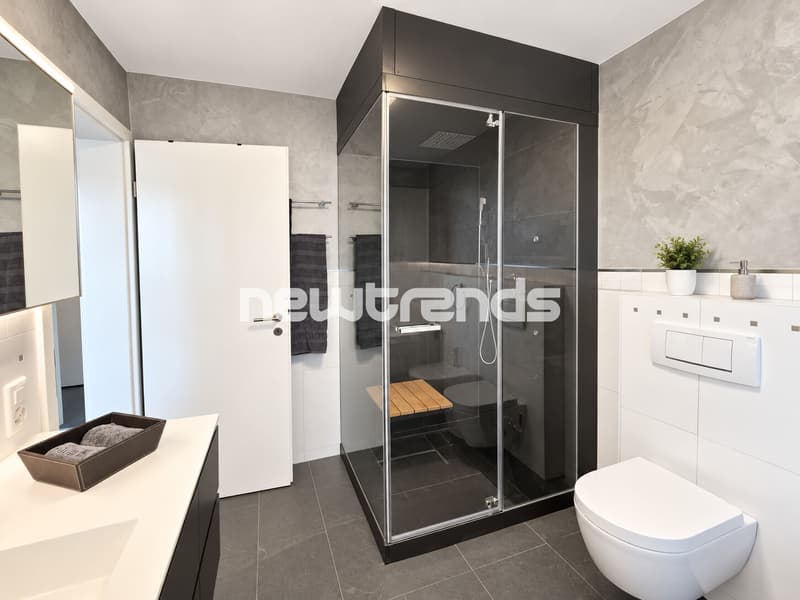 Agno, 4.5 loc con terrazza, giardino, jacuzzi, palestra privata e loca (10)