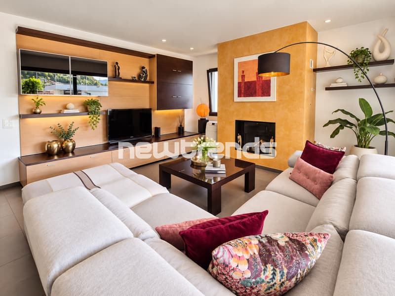 Agno, 4.5 loc con terrazza, giardino, jacuzzi, palestra privata e loca (2)