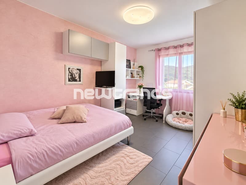 Agno, 4.5 loc con terrazza, giardino, jacuzzi, palestra privata e loca (11)