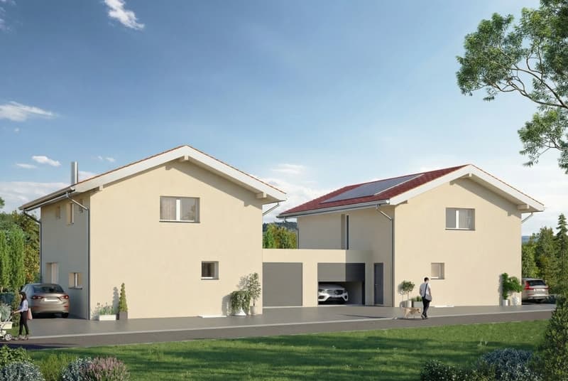 Reserviert! Prächtige individuelle Villen mit 5,5 Zimmern in Autavaux (2)