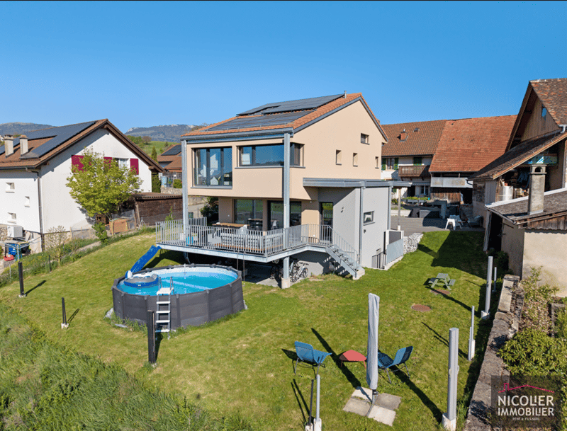 Magnifique villa moderne de 5,5 pièces à Villars-sous-Champvent (1)
