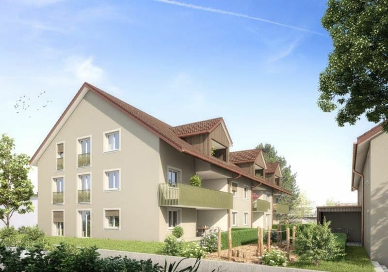 Letzte Wohnung!! Neubau Wiesental, Hallau (2)