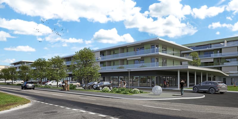 FIRST RENTAL: YOUR BUSINESS LOCATION DIRECTLY NEXT TO THE NEW DENNER IN JEGENSTORF (1)