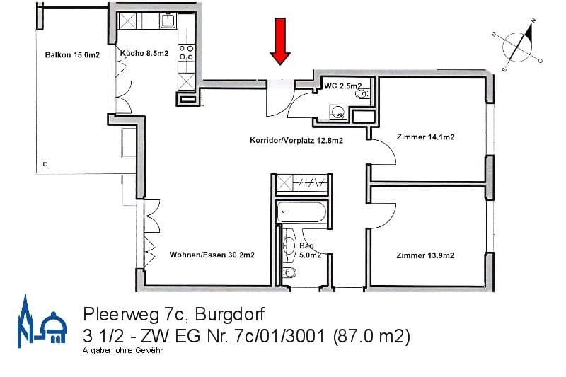 Grundrissplan