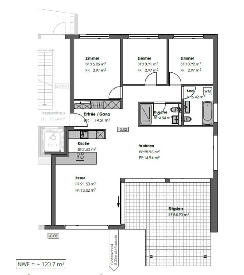 Grundrissplan