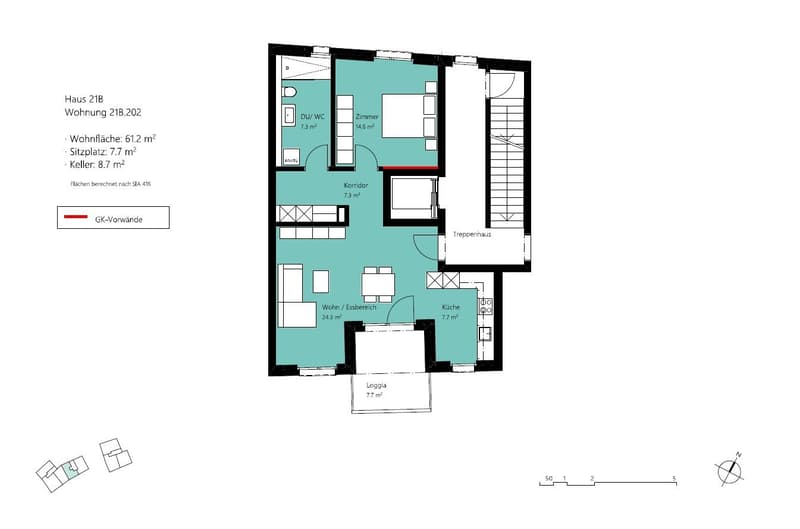 Grundrissplan