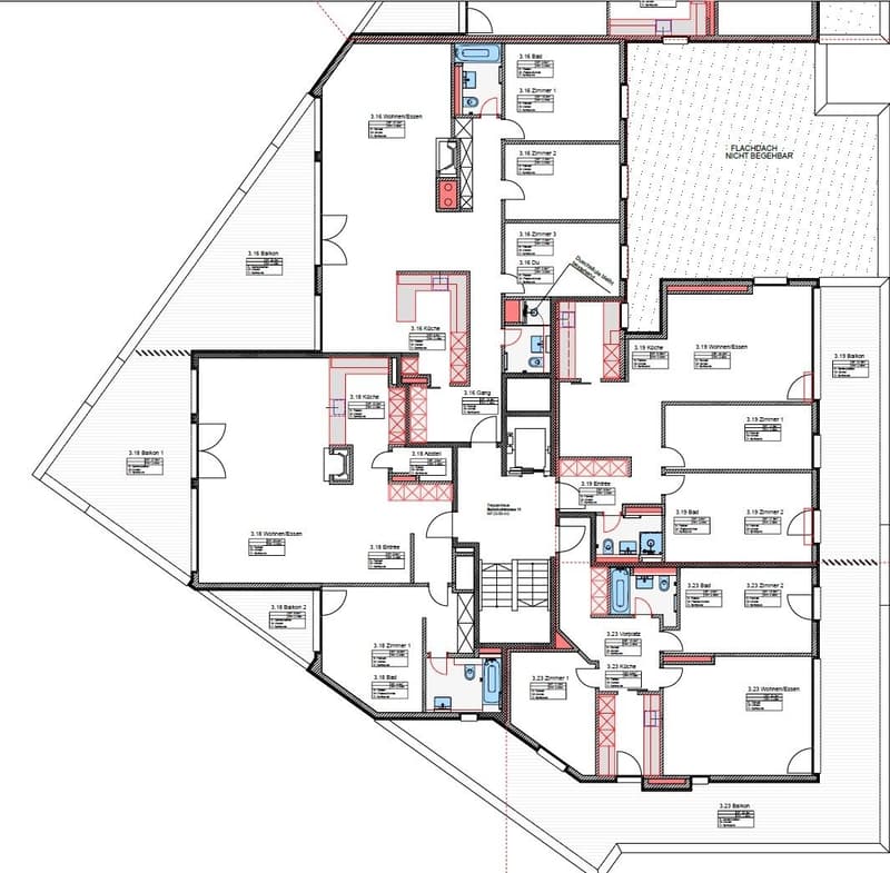 Grundrissplan 3. OG