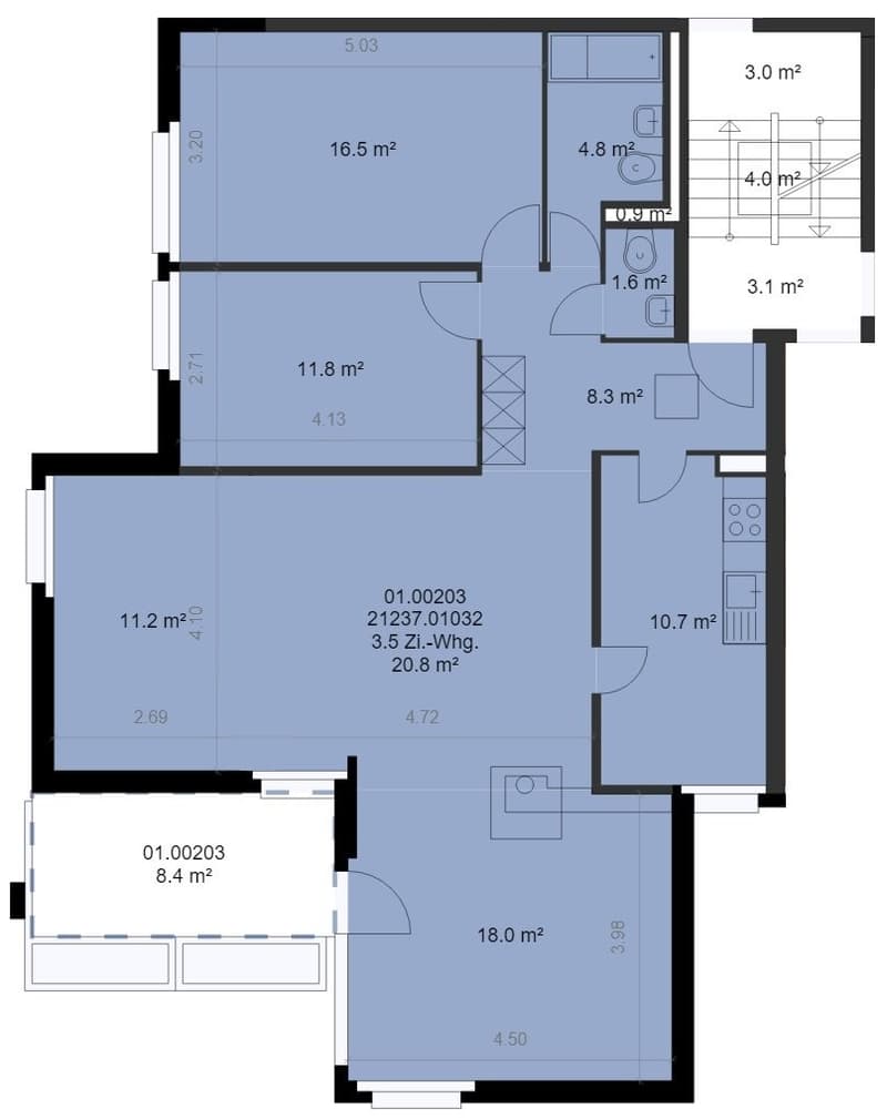 Grundrissplan