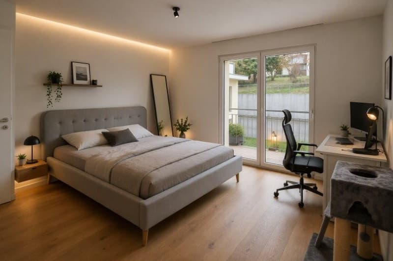Schlafzimmer modern