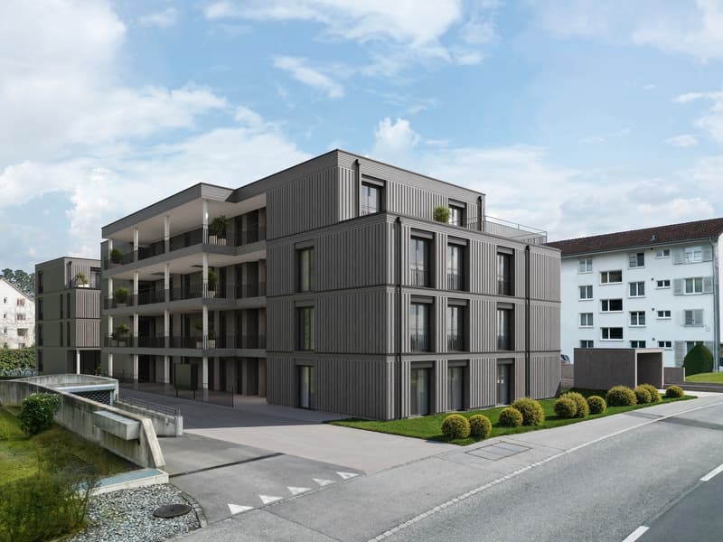 Letzte Chance: Mieten wie ein Eigentümer Grosszügige 3.5-Zimmer-Neubauwohnung mit 23 m² Terrasse (2)