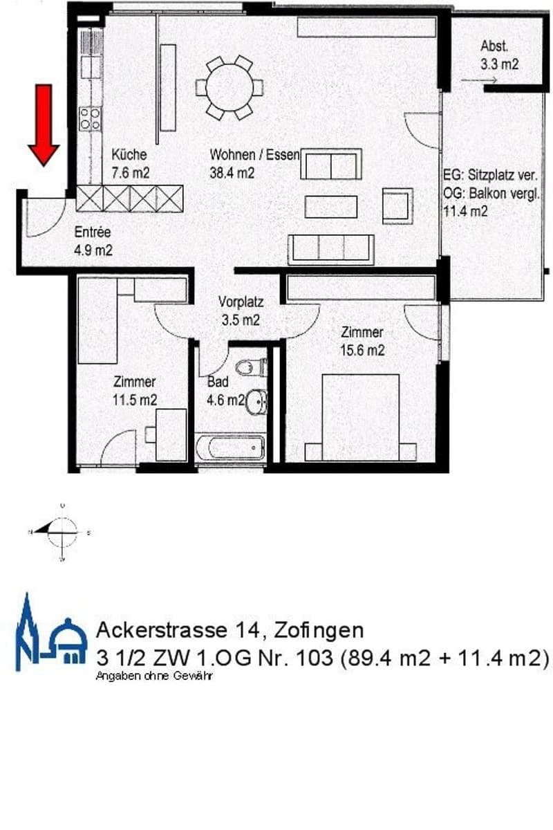 Grundrissplan