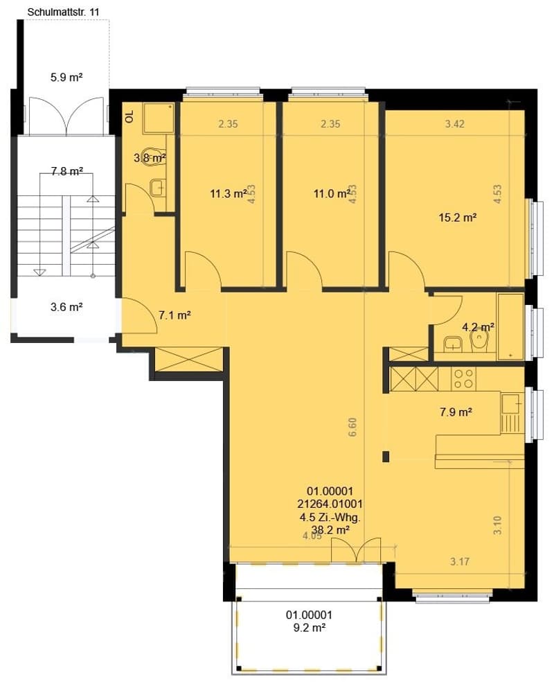 Grundrissplan