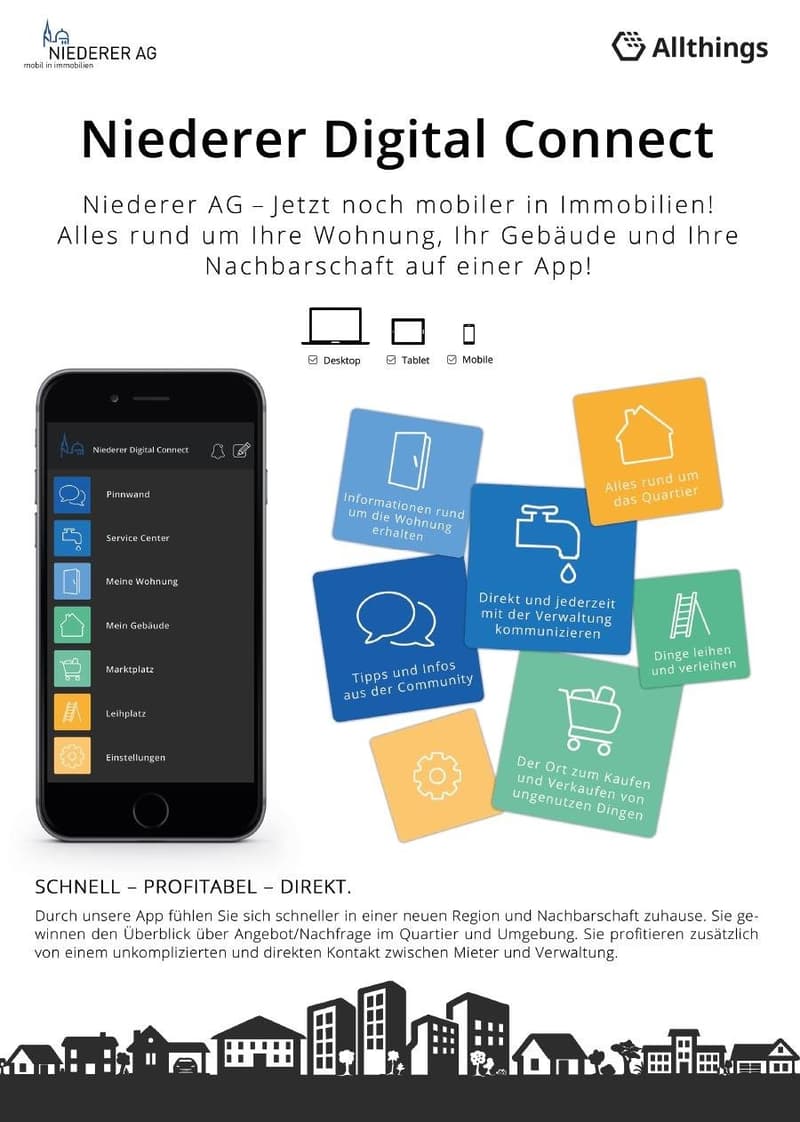 Immobilien-App-Inserate