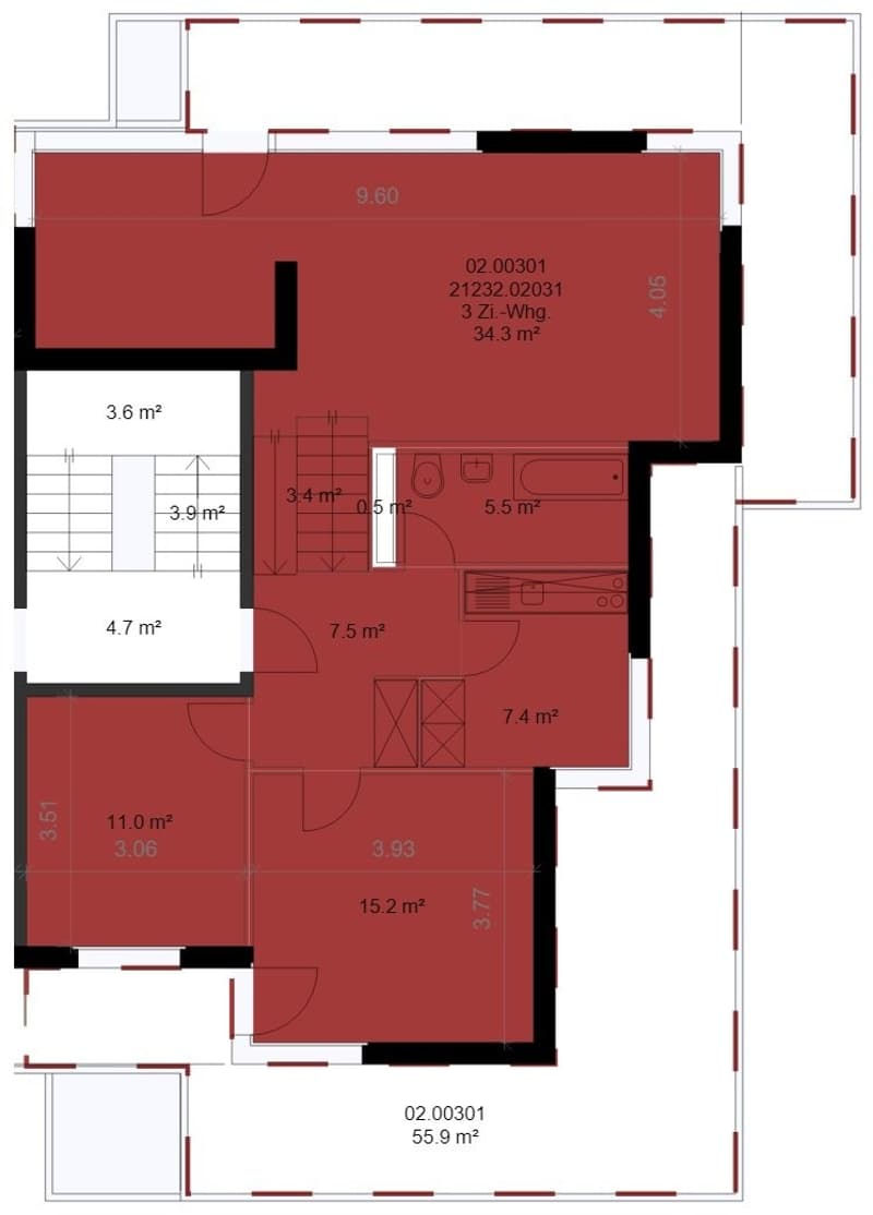 Grundrissplan