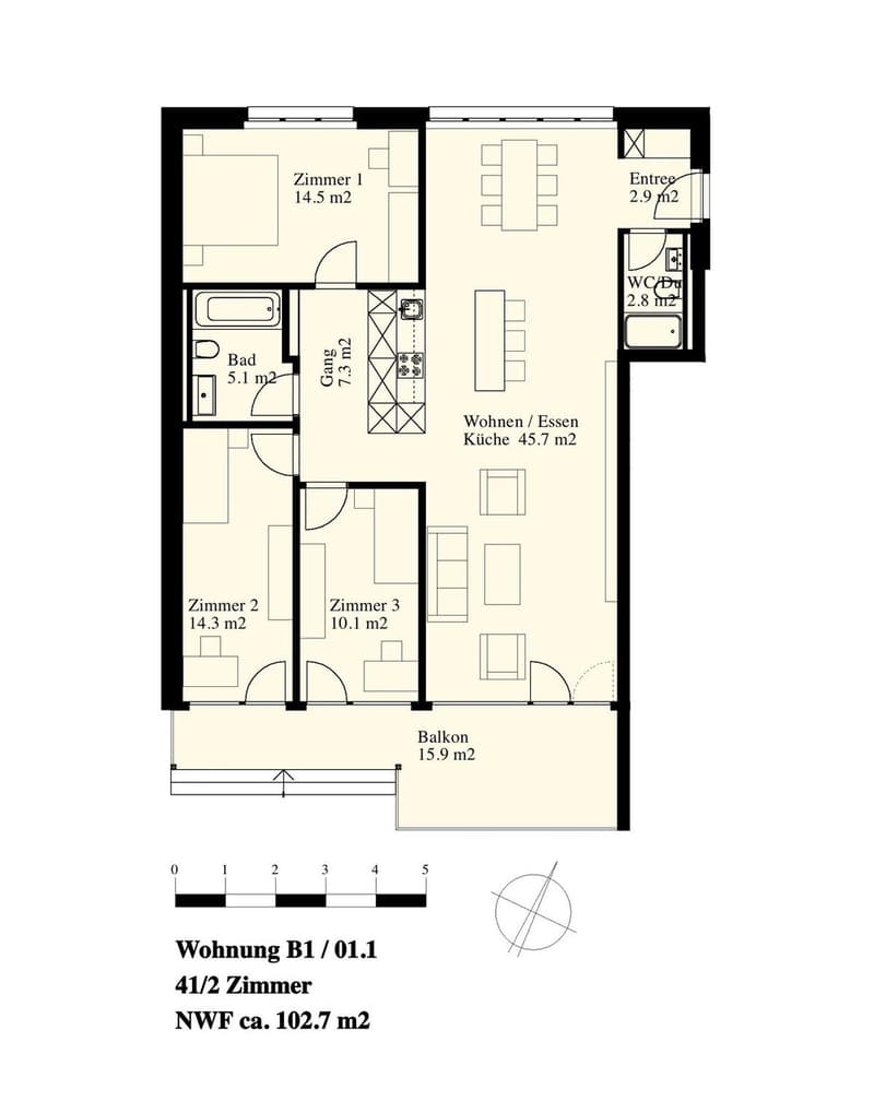 Grundrissplan
