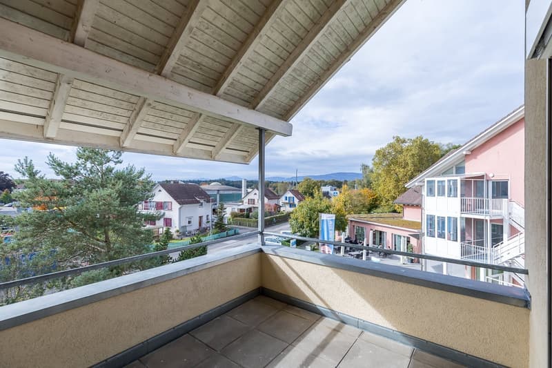 Balkon mit Aussicht