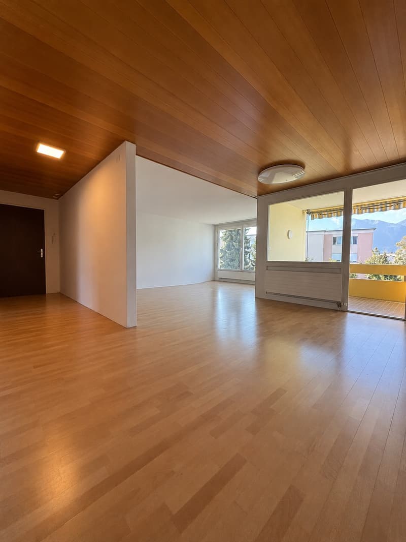 Grosszügige 4.5-Zimmer-Wohnung mit Balkon und Bergblick in Thun (2)