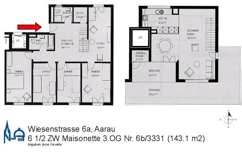 Grundrissplan