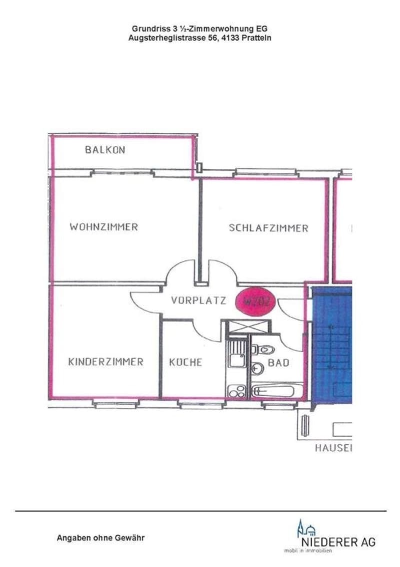 Grundrissplan