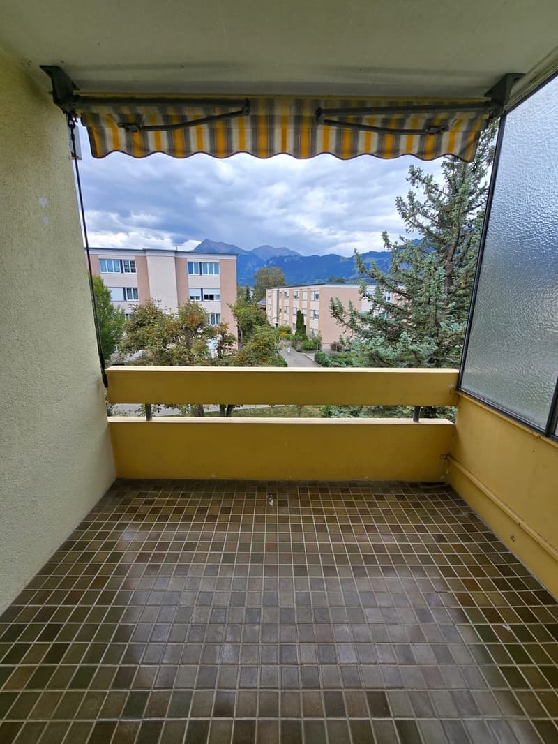 Grosszügige 4.5-Zimmer-Wohnung mit Balkon und Bergblick in Thun (3)