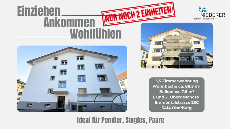 Erstbezug nach Totalsanierung moderne 3,5-Zimmer-Wohnung in Oberburg (1)