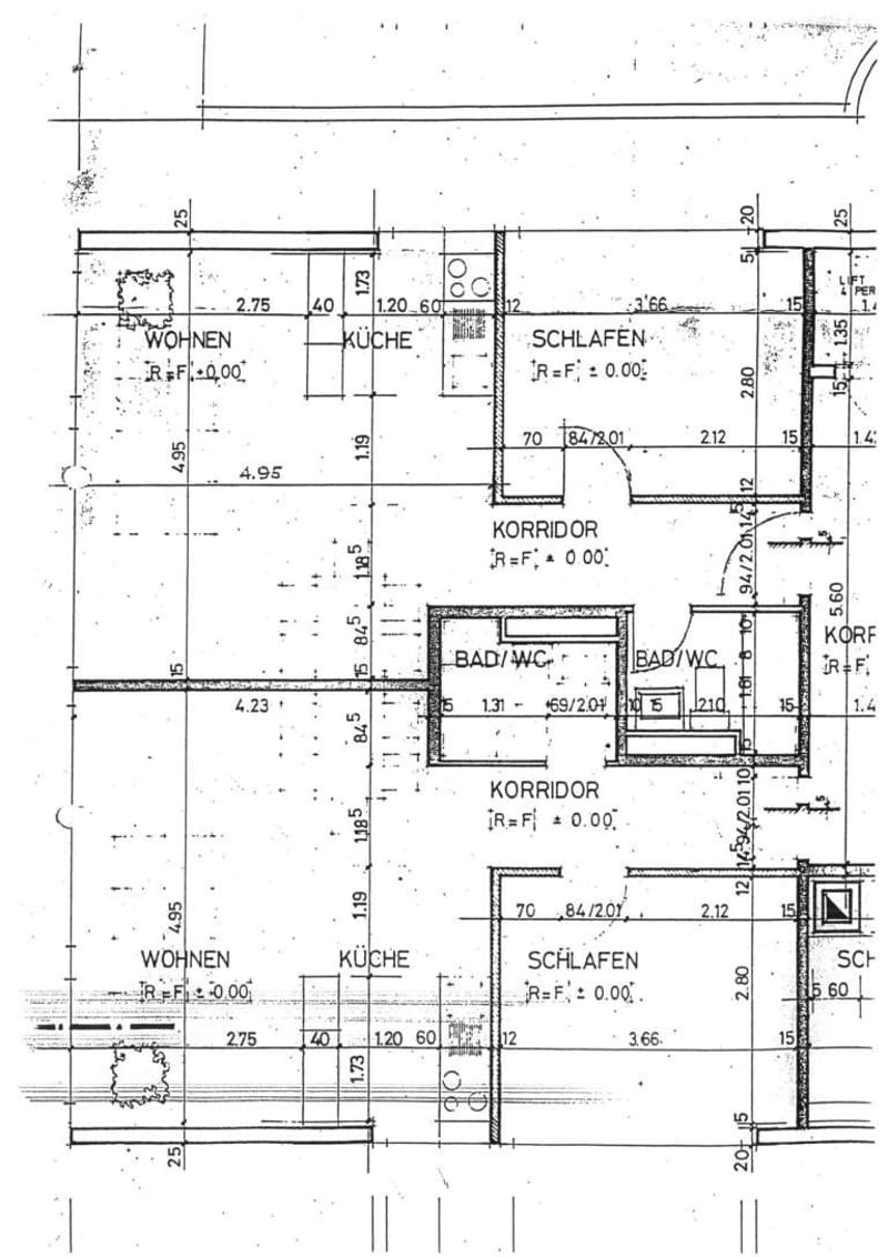 Grundrissplan