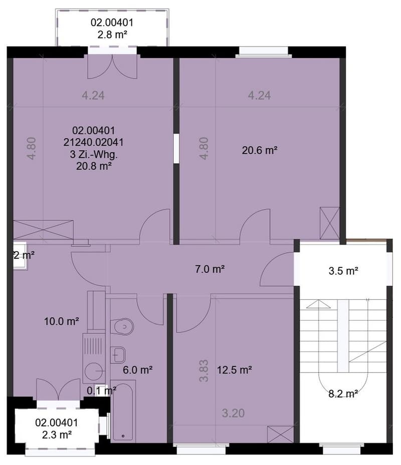 Grundrissplan