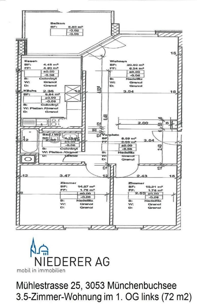 Grundrissplan