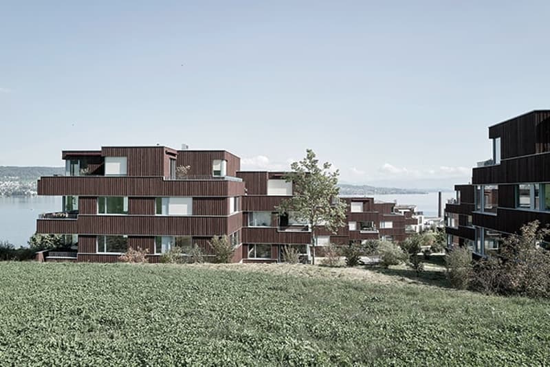 Modern attic apartment with beautiful lake and mountain views (1)