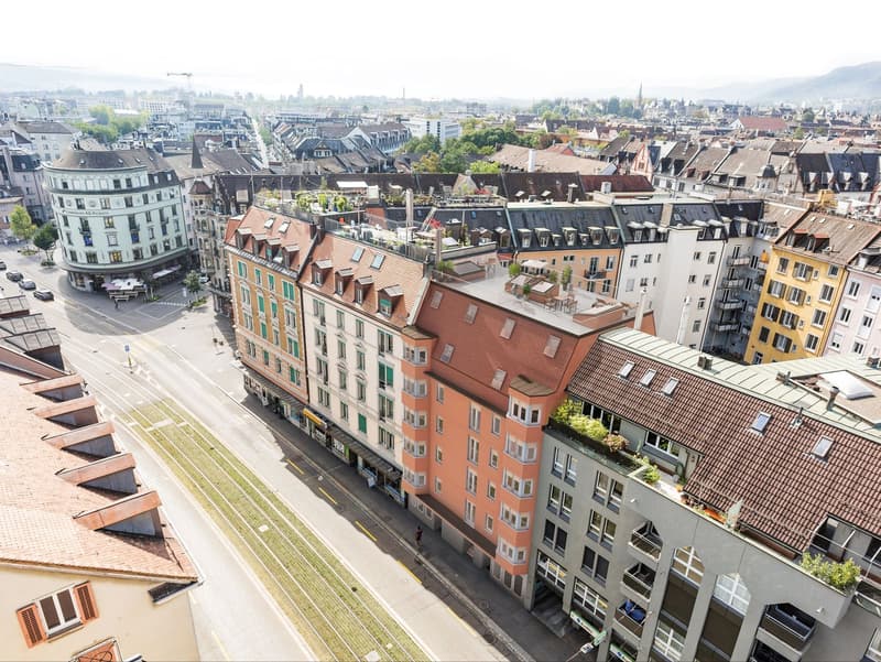 Haus von oben