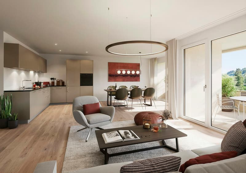 Ihr neues Zuhause erwartet Sie: Moderne 3 1/2-Zimmer Neubauwohnungen in Wald ZH (2)