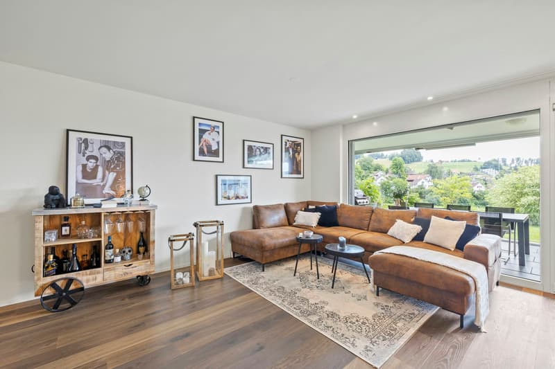 3.5-room garden apartment with a view of the green (3)