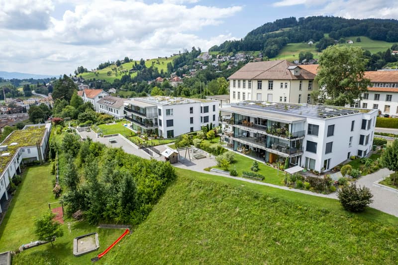 3.5-room garden apartment with a view of the green (12)