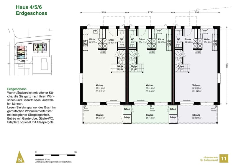 Ihr neues Neubau-Reihenhaus an ländlicher Lage in ruhigem Quartier (5)