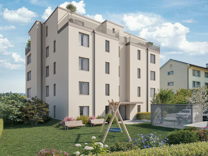 4.5-Zimmerwohnung mit grossem Balkon im Neubauprojekt "Unterhofen" in Gossau ZH (2)