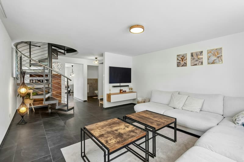 4.5 Zimmer-Maisonette-Wohnung an zentraler Wohnlage in Wald (5)