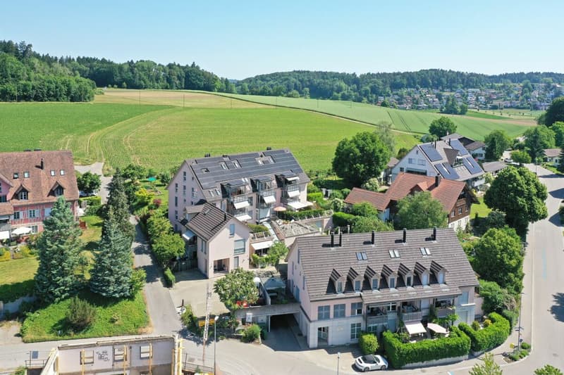 Attractive 2.5-room attic apartment with fantastic views of the mountains (2)